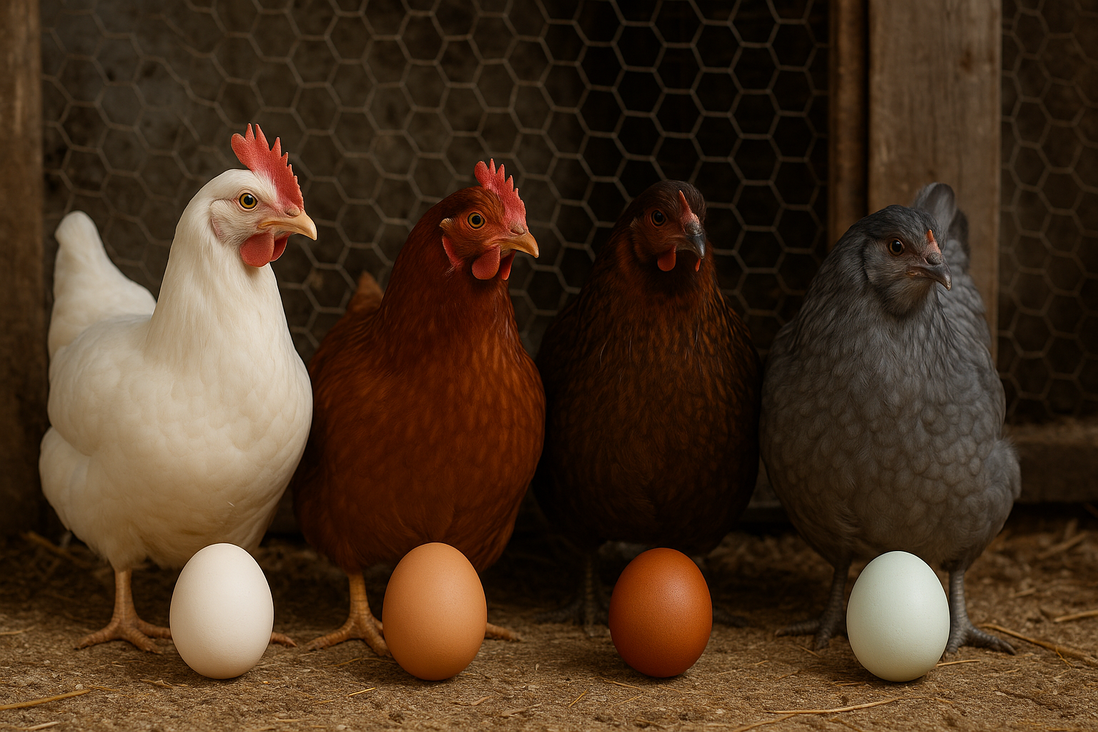 Zależność między upierzeniem kur a kolorem skorupki jaj – wyjaśnienie biologiczne