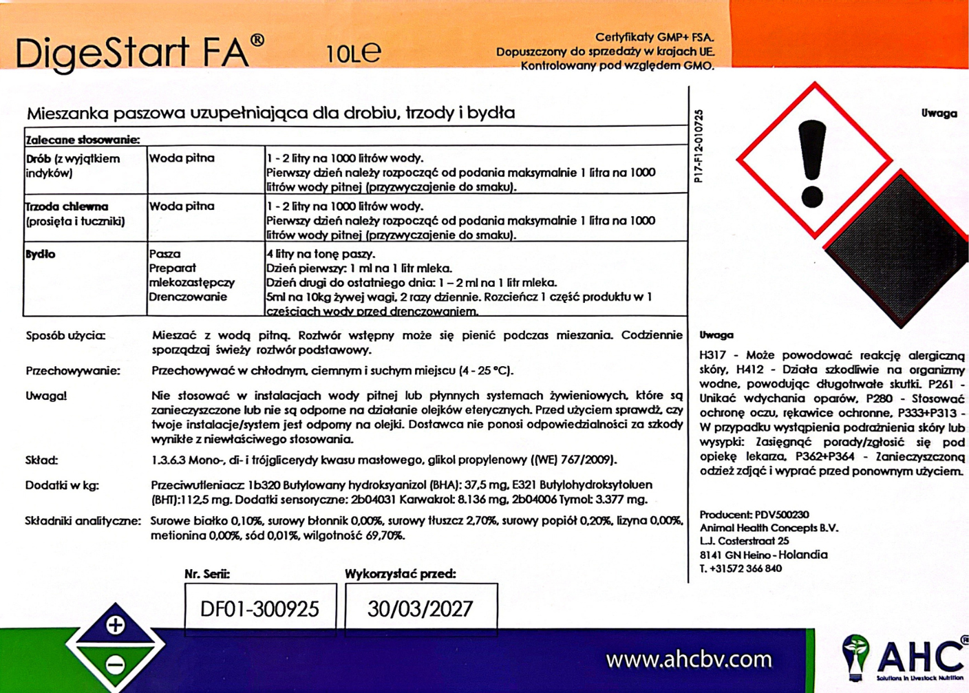 DIGESTART FA