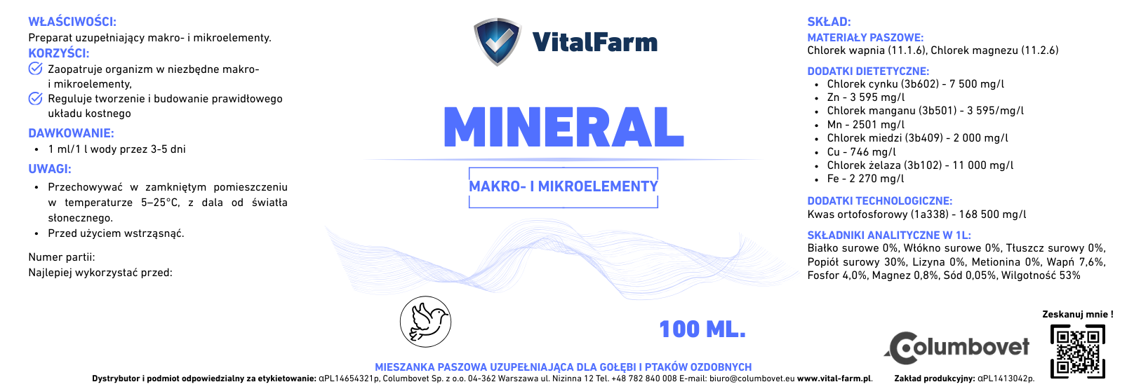 MINERAL 100 ml