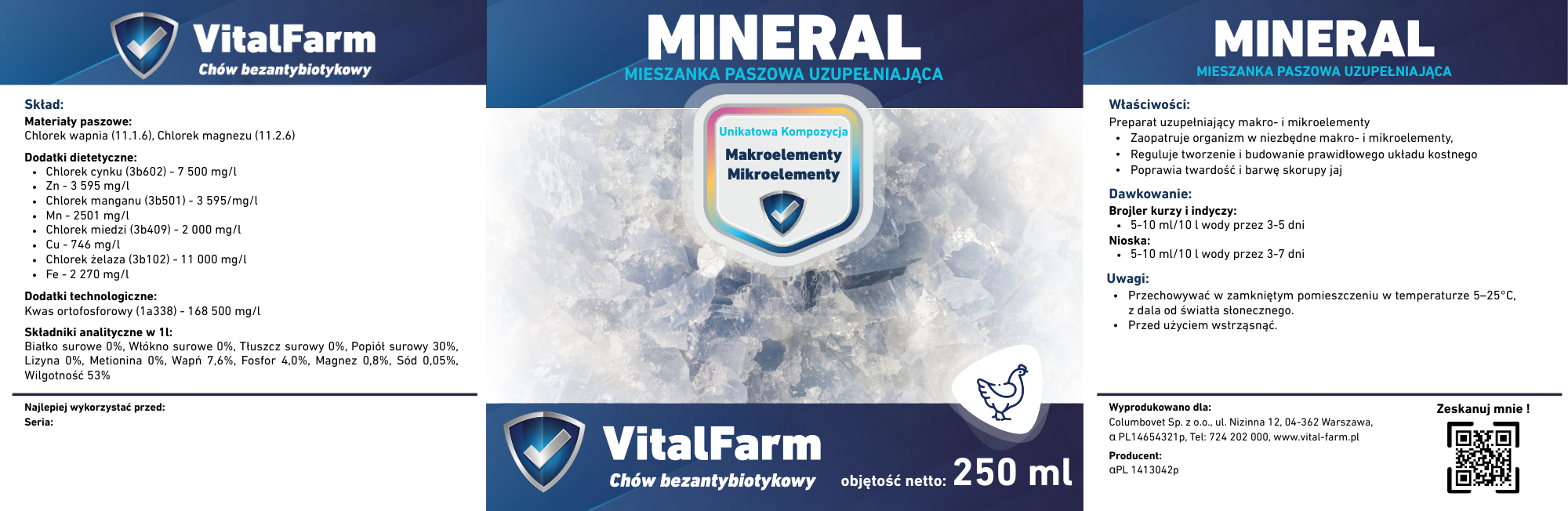 MINERAL 250 ml