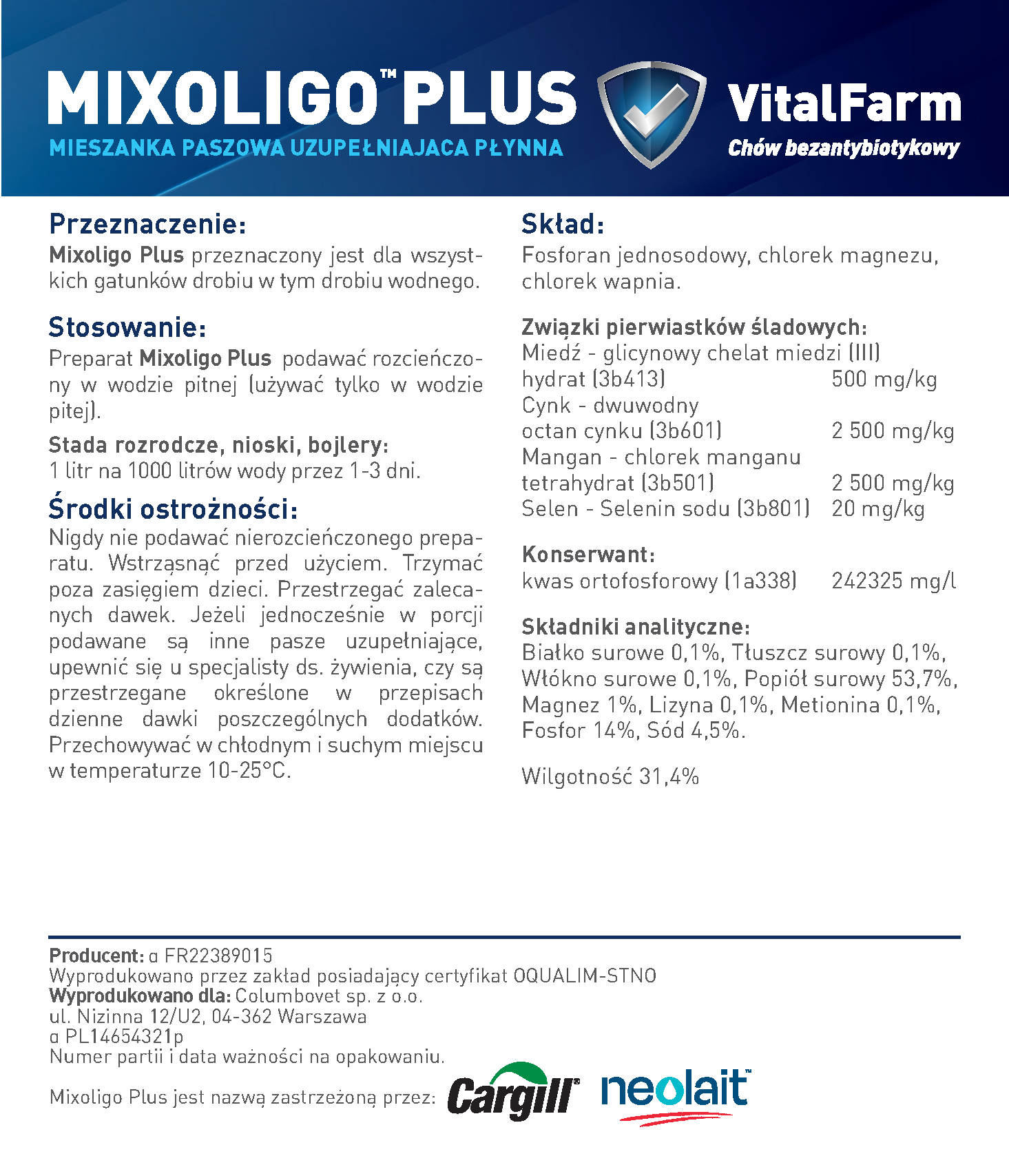 MIXOLIGO PLUS