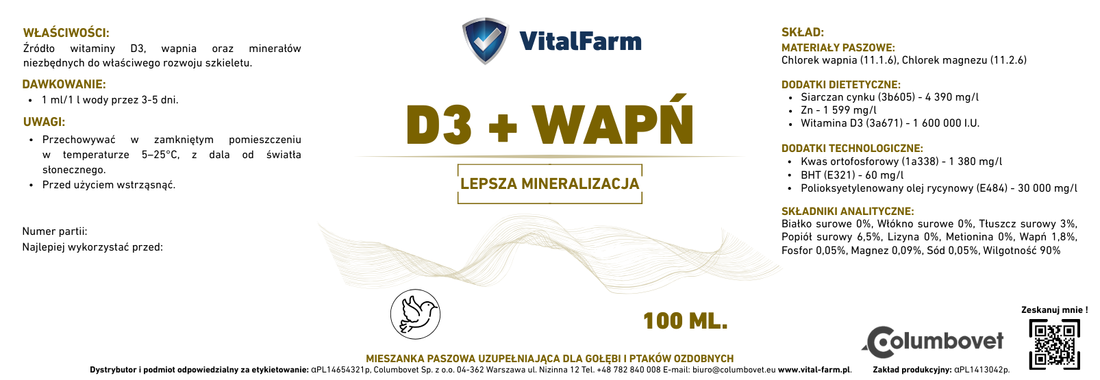 D₃ + WAPŃ 100 ml